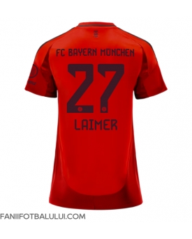 Bayern Munich Konrad Laimer #27 Tricou Fotbal Replică 2024-25 Femei Acasa